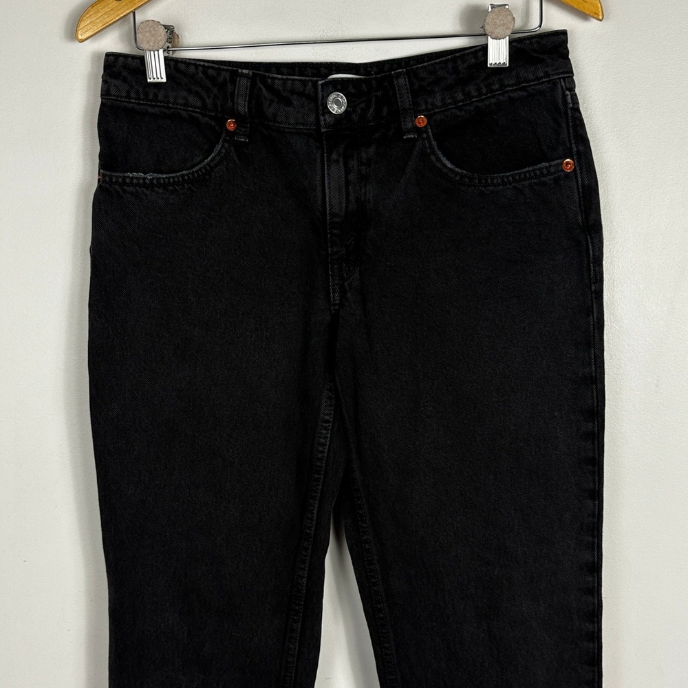 REDONE 70 Straight Jeans Washed Black Womens Size 26 Denim Minimal Casual Cotton - Picture 7 of 15